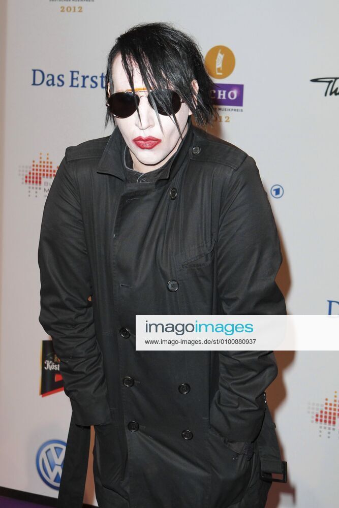 77 Marilyn Manson guest at the ECHO 2012 awards ceremony in the exhibition halls under the Radio Tower Berlin, Berlin Berlin Germany