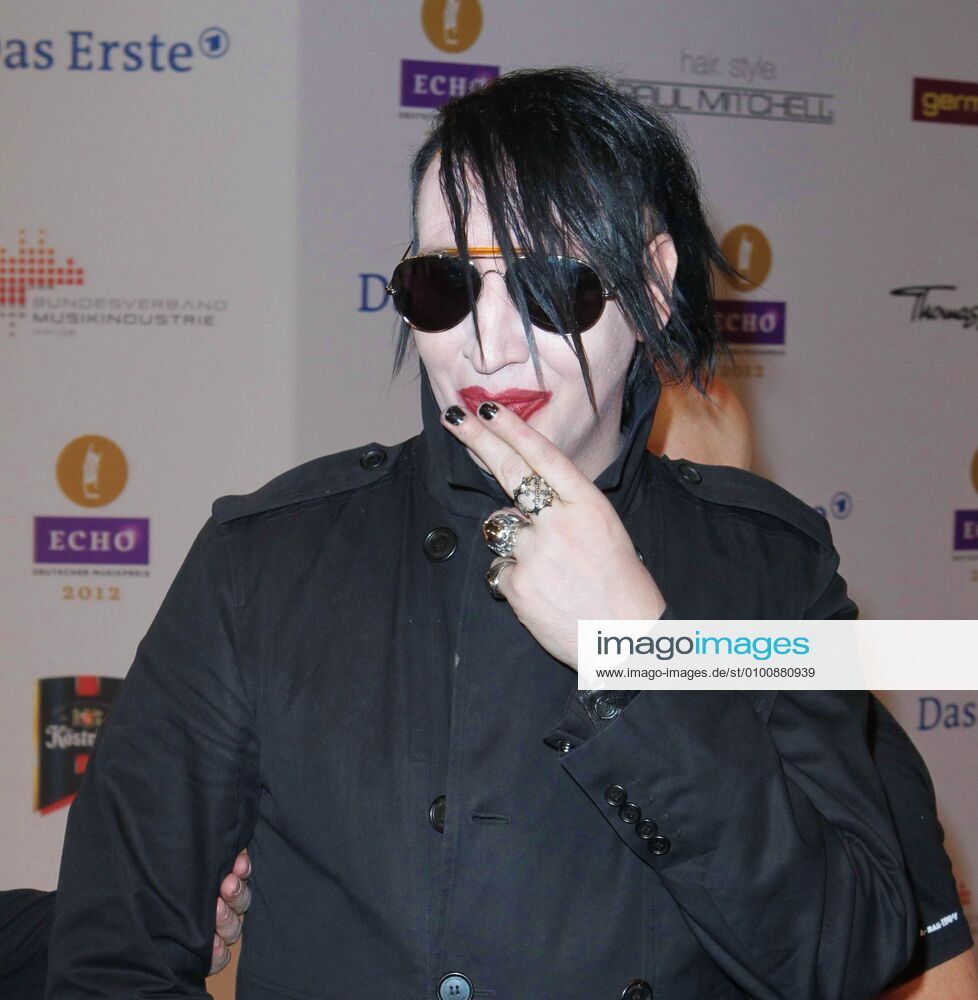 77 Marilyn Manson guest at the ECHO 2012 awards ceremony in the exhibition halls under the Radio Tower Berlin, Berlin Berlin Germany