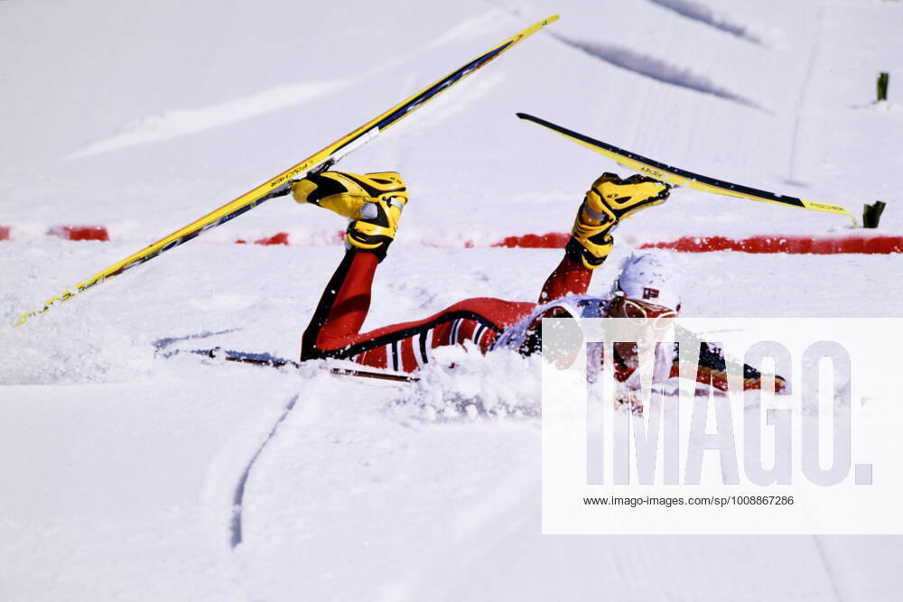 DAEHLIE Bjorn Team Norway at the finish line Olympic Champion 50 km men Olympic Winter Games 1998 in Nagano Japan from 07 22 02 1998 on 22 02 1998 in Nagano