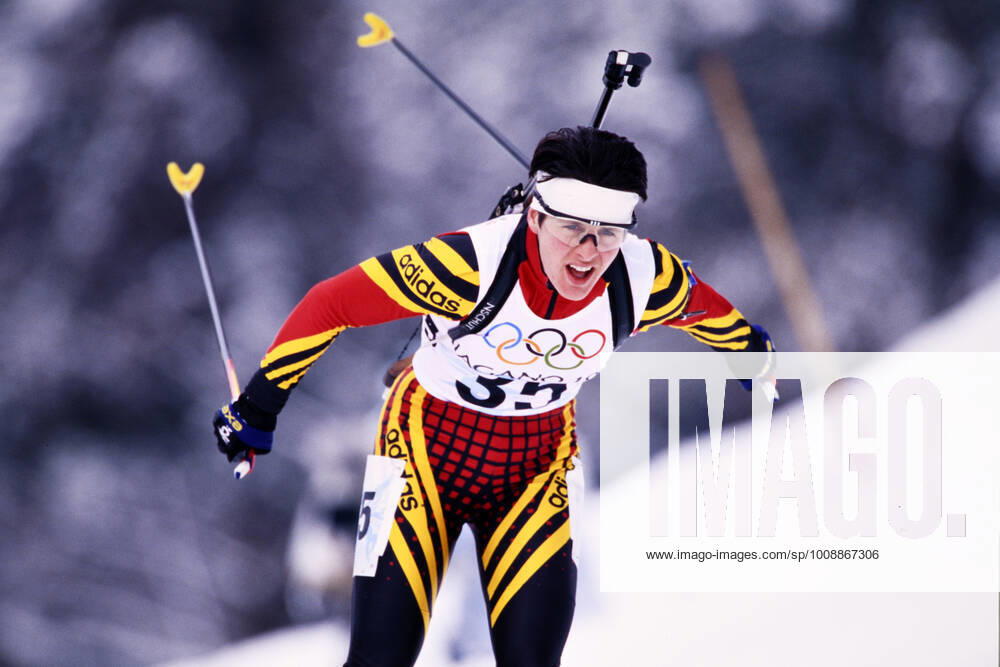 DISL Uschi Team GER Womens Biathlon Sprint 7,5 km 2nd place Olympic Winter Games 1998 in Nagano Japan from 07 22 02 1998 on 15 02 1998 in Nagano