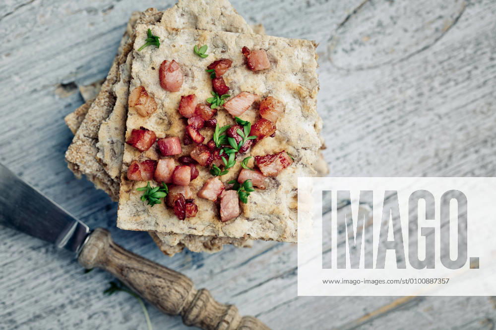 Crispbread,bacon cubes lqs-ktm