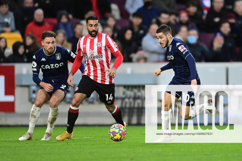 Premier League Brentford v Aston Villa Emi Buendia 10 of Aston Villa London Brentford Community Stadium Greater London United Kingdom