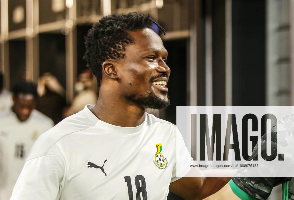 QATAR, DUBAI, - JANUARY 6: Daniel Amartey of Ghana during the preparations for the 2022 Africa Cup of Nations match between Black Stars and Algeria in Khalifa International Stadium on January 6, 2022 in Qatar, Dubai. Photo by Gabriel Ahiabor