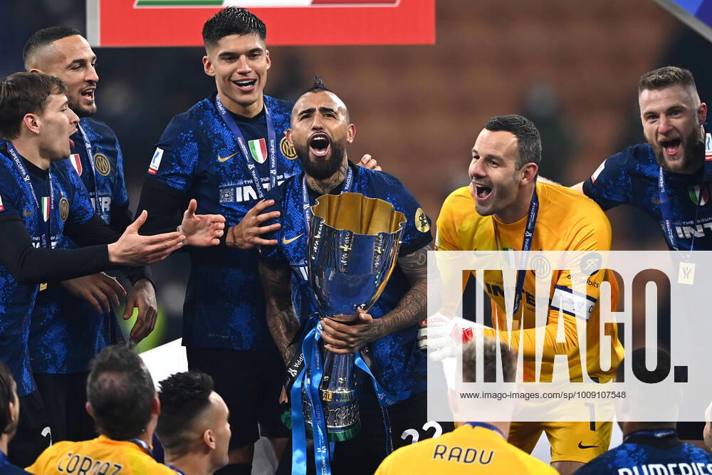 Bilder des Jahres 2022, Sport 01 Januar Mg Milano 12 01 2022 - Supercoppa Italiana Inter-Juventus foto Matteo Gribaudi Image nella foto: Arturo Vidal