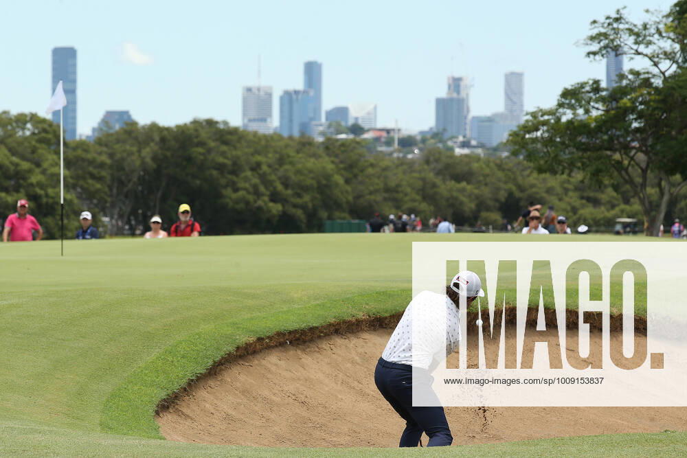 GOLF AUSTRALIAN PGA, Golf Herren David Micheluzzi plays a shot during the Australian PGA Golf Championships at Royal Queensland Golf Club, in Brisbane, Sunday, January 16, 2022. ( NO ARCHIVING, , NO USE IN BOOKS WITHOUT CONSENT BRISBANE QLD AUSTRALIA