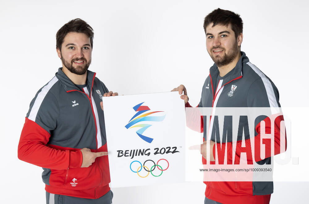 OLYMPICS - OEOC, equipping Beijing 2022 VIENNA,AUSTRIA,25.JAN.2022 - OLYMPICS - OEOC, equipping Winter Olympic Games, Olympische Spiele, Olympia, OS Beijing 2022. Image shows David and Nico Gleirscher (AUT). GEPAxpictures xHaraldxSteiner
