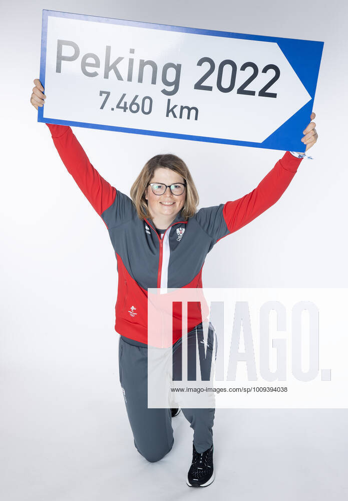 OLYMPICS - OEOC, equipping Beijing 2022 VIENNA,AUSTRIA,25.JAN.2022 - OLYMPICS - OEOC, equipping Winter Olympic Games, Olympische Spiele, Olympia, OS Beijing 2022. Image shows Katharina Ramsauer (AUT). GEPAxpictures xHaraldxSteiner