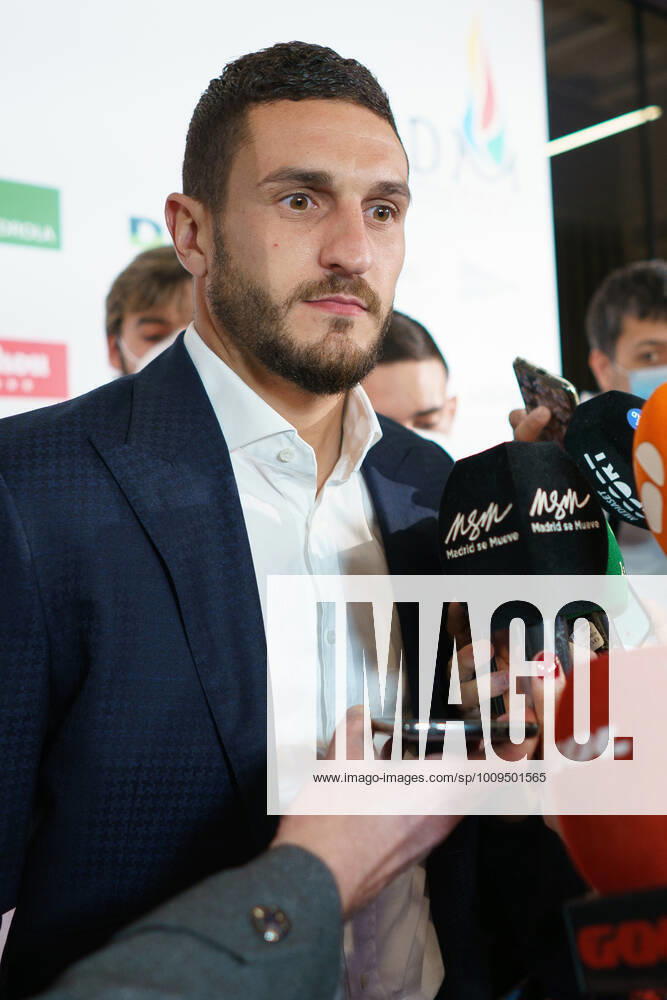 Koke Resurreccion seen during the celebration of the VI Gala of the Sports Journalists in Madrid..The mayor of Madrid, Jose Luis Martinez-Almeida, was one of the award winners of the Madrid Sports Press Association (APDM), which presented its annual awards at the gala. The awards are intended to recognize the contribution made in favor of during 2021 by all the agents involved in this activity: athletes, companies, entities, clubs and journalists. Madrid Spain - ZUMAs197 0149512584st