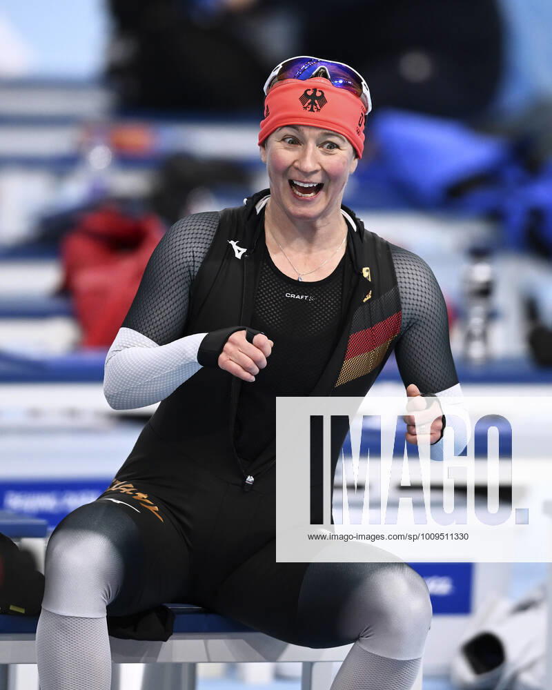 PECHSTEIN Claudia Team GER at the training with good mood on Wednesday the 02 02 2022 in Beijing Olympic Winter Games 2022 in Beijing China