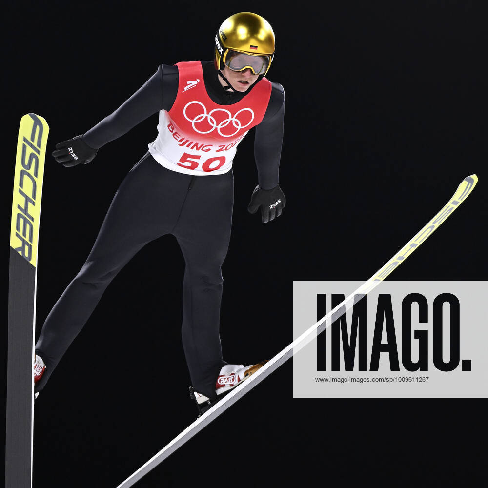 GEIGER Karl Team GER Ski Jumping Men Normal Hill on Sunday 06 02 2022 Ski Jumping Center in Zhangjiakon Olympic Winter Games 2022 in Beijing China