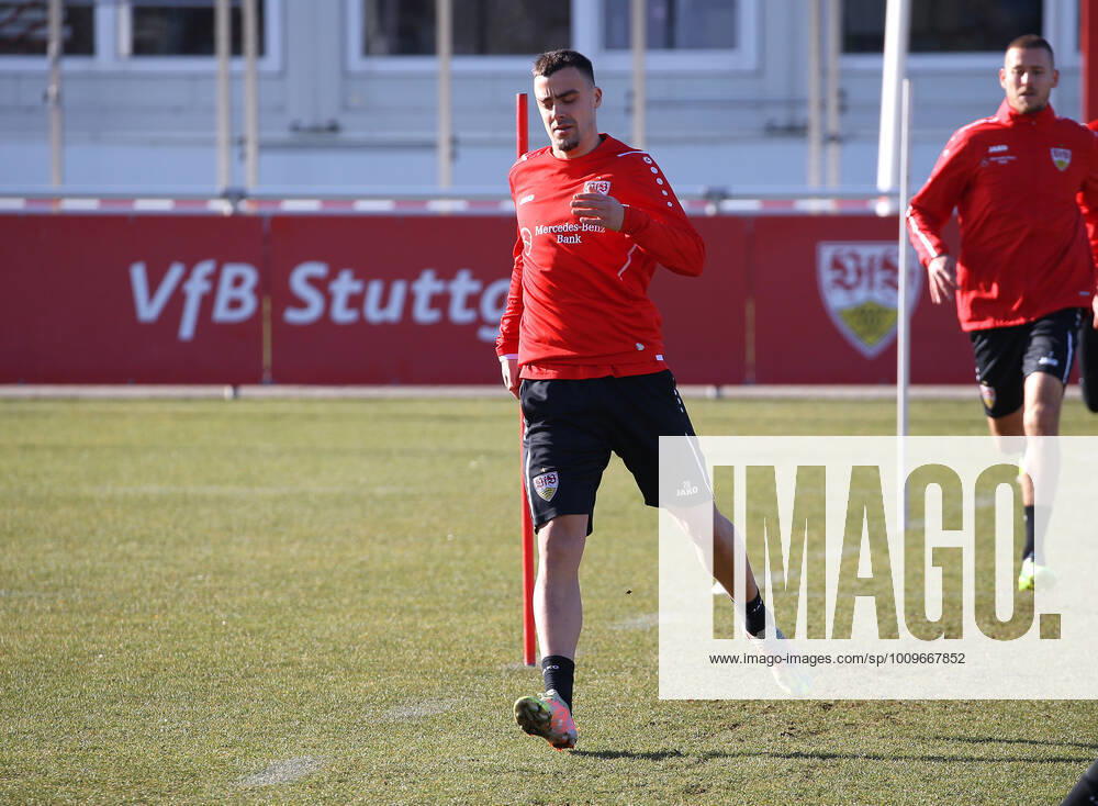 Deutschland, Stuttgart, Fußball Bundesliga, VfB Stuttgart Training: Philipp Förster