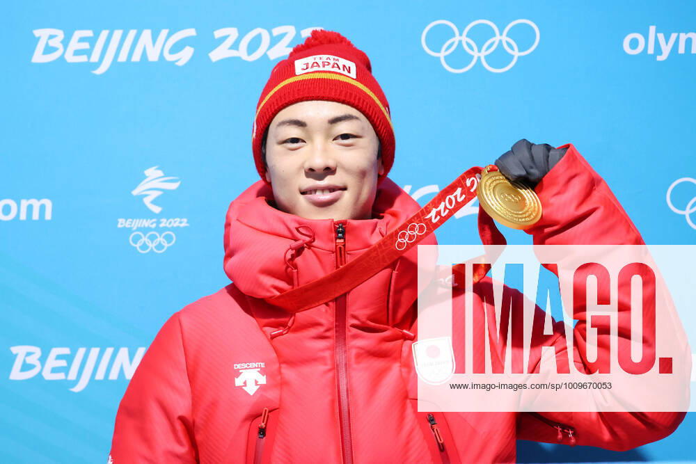 Ryoyu Kobayashi (JPN), FEBRUARY 8, 2022 - Ski jumping, Skispringen, Ski, nordisch : Men s Individual Normal Hill Medal Ceremony during the Beijing 2022 Olympic Winter games, Winterspiele,Spiele, Summer games at Zhangjiakou Medal Plaza in Zhangjiakou, Hebei, China. (180181294)