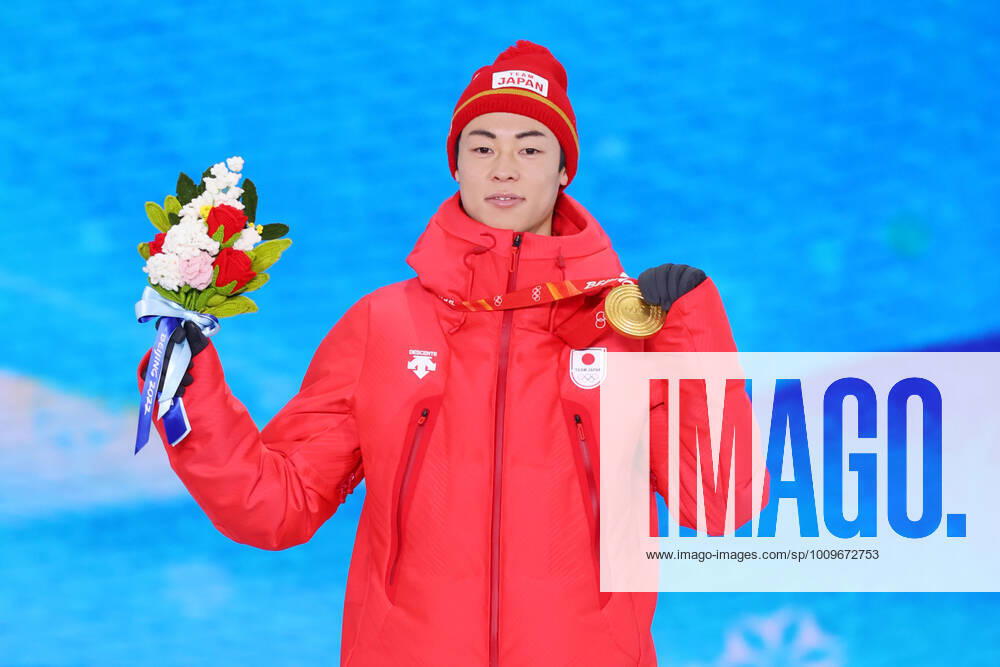 Ryoyu Kobayashi (JPN), FEBRUARY 8, 2022 - Ski jumping, Skispringen, Ski, nordisch : Men s Individual Normal Hill Medal Ceremony during the Beijing 2022 Olympic Winter games, Winterspiele,Spiele, Summer games at Zhangjiakou Medal Plaza in Zhangjiakou, Hebei, China. (180190300)