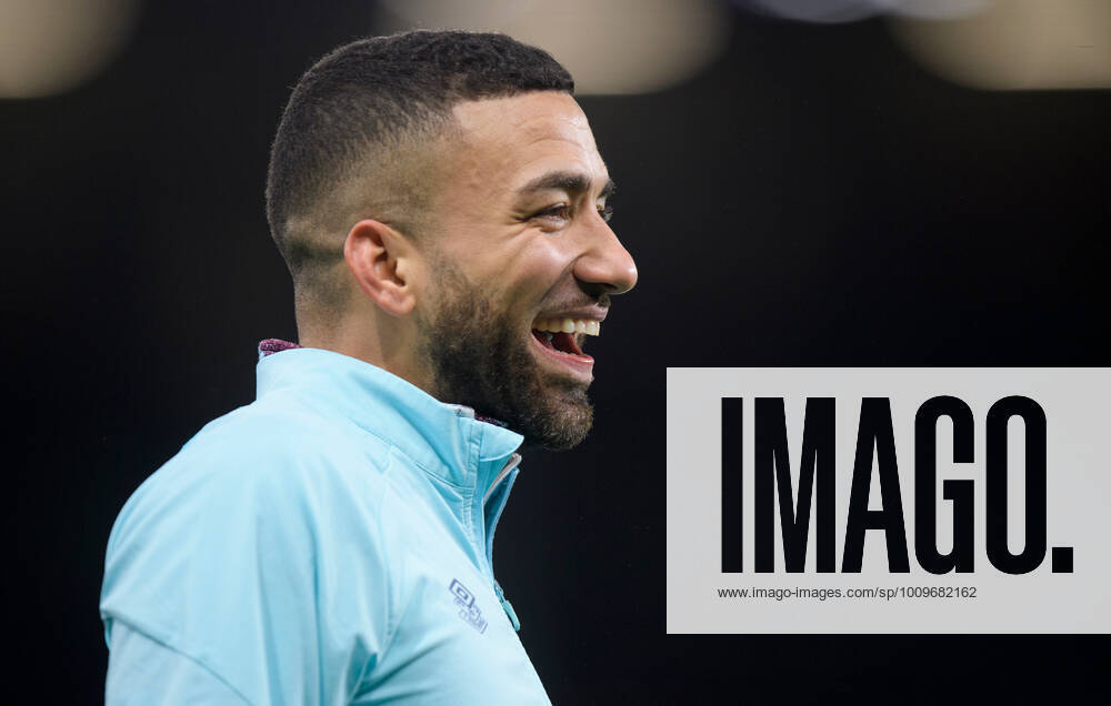 Burnley v Manchester United, ManU Premier League Aaron Lennon of Burnley smiles before the Premier League match at Turf Moor, Burnley Content Not Available For UK Newspapers