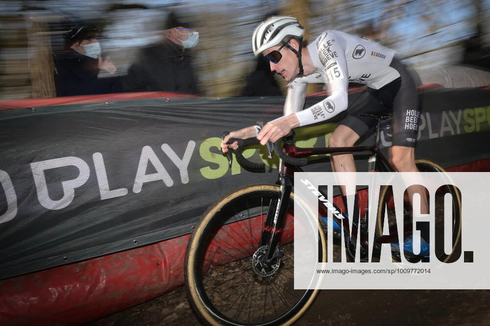 Belgian Jens Adams pictured in action during the men s elite race of the Cyclocross Asper-Gavere cyclocross cycling event, the final stage of the Superprestige competition, Saturday 12 February 2022 in Gavere. DAVIDxSTOCKMAN x9253924x
