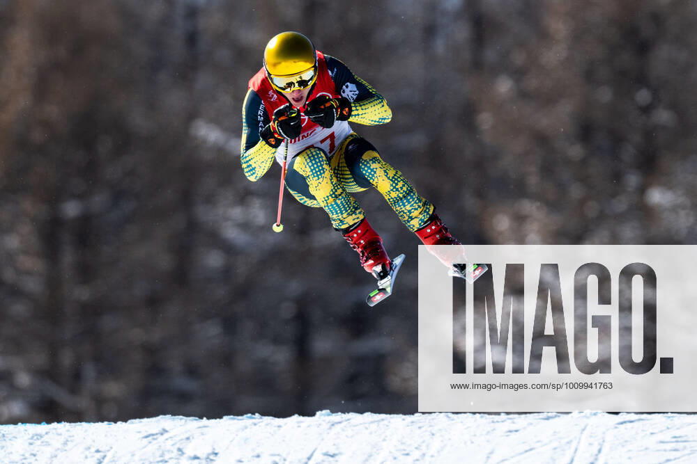Daniel Bohnacker of Germany competes in men s ski cross seeding during day 14 of the 2022 Winter Olympics on February 18, 2022 in Zhangjiakou Photo Joel Marklund BILDBYRAN kod JM JM0292 bbeng freestyle skiing skicross ski cross olympic games olympics winter olympics os ol olympiska spel vinter os olympic games beijing peking beijing 2022 beijing 2022 beijing 2022 olympic games beijing 2022 winter olympic games beijing os beijing ol winter ol,