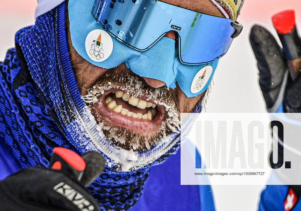KW 07 Mark Chanloung from Thailand is seen in finish of the men s 50km mass start free cross-country skiing during the 2022 Winter Olympics, on February 19, 2022, in Zhangjiakou, China. (CTKxPhoto RomanxVondrous) CTKPhotoP2022021902803