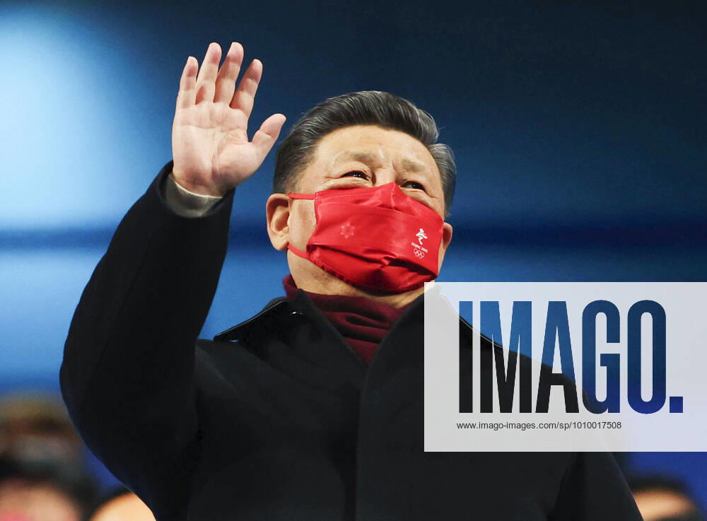 KW 07 Closing ceremony of Beijing Olympics Chinese President Xi Jinping attends the closing ceremony of the Beijing Winter Olympics at the National Stadium on Feb. 20, 2022. (Pool photo) A14AA0001254098P