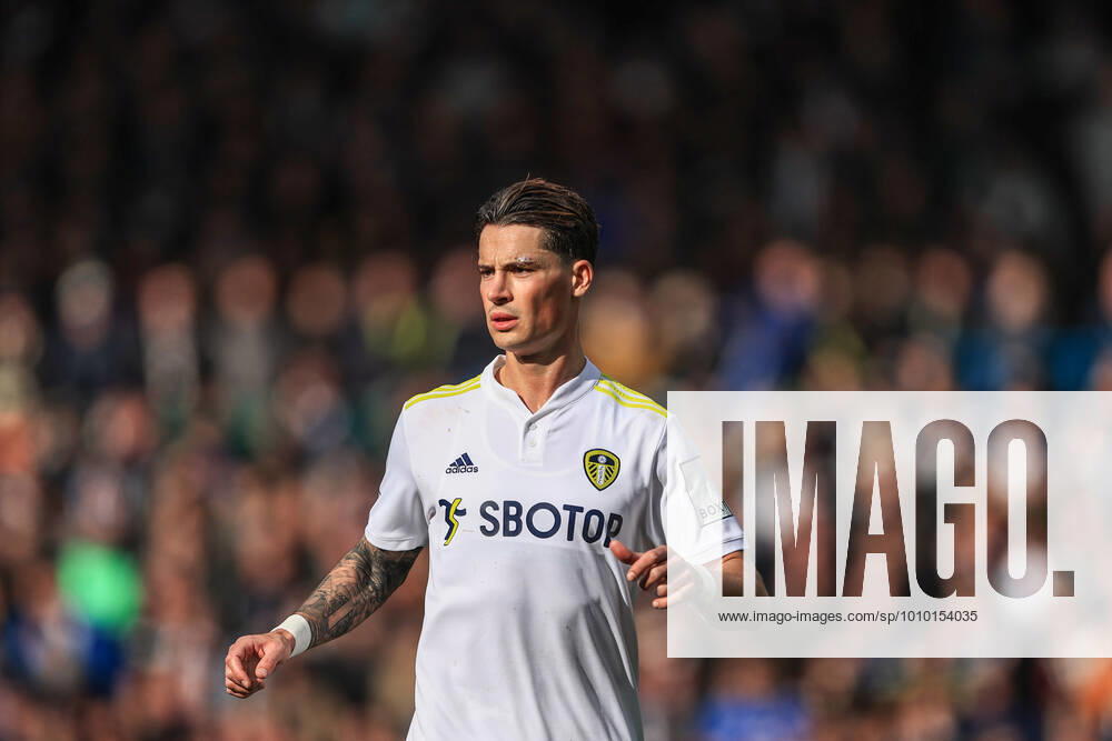 Premier League Leeds United v Tottenham Hotspur Robin Koch 5 of Leeds United during the game Leeds Elland Road West Yorkshire United Kingdom