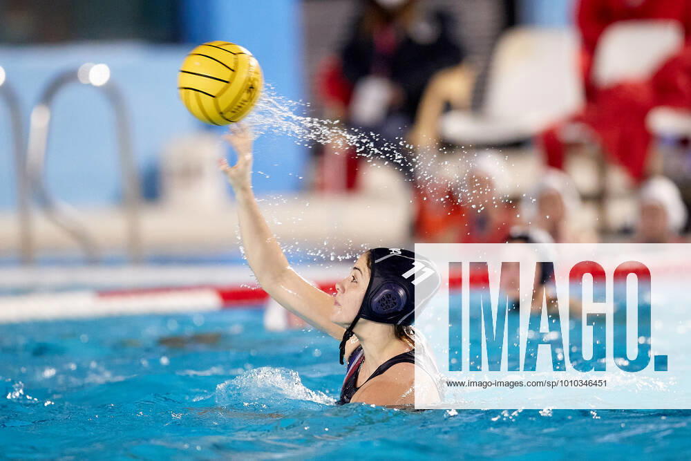 France womens Water polo, Wasserball national team, Nationalteam player Yaelle Deschampt during the LEN Womens European Water Polo Championships Qualifying Tournament Group C 2022 water polo match between Malta and France at the National Pool, Tal-Qroqq, Malta on 04.03.2022 Womens Water Polo - Malta v France LEN_WOMEN_EQ_2022