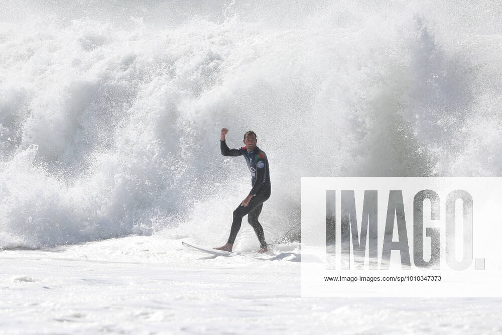 MEO Pro Portugal - World Surf League Surfer Frederico Morais of Portugal competes during the MEO Pro Portugal at the Supertubos beach in Peniche, Portugal on March 4, 2022. Peniche Portugal