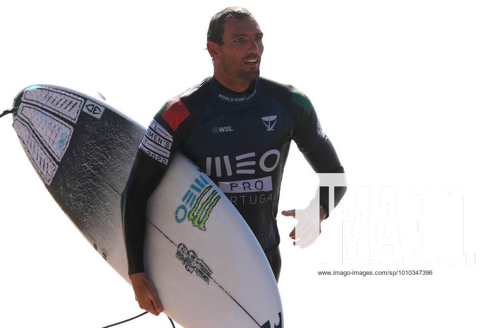 MEO Pro Portugal - World Surf League Surfer Frederico Morais of Portugal competes during the MEO Pro Portugal at the Supertubos beach in Peniche, Portugal on March 4, 2022. Peniche Portugal