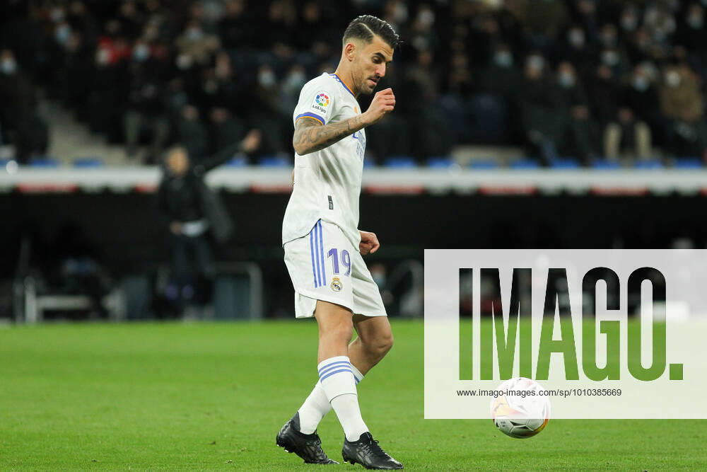 Dani Ceballos of Real Madrid in action during the spanish league, La Liga Santander, football match played between Real Madrid and Real Sociedad at Santiago Bernabeu stadium on March 05, 2022, in Madrid, Spain. MADRID SPAIN - ZUMAa181 20220305_zaa_a181_210