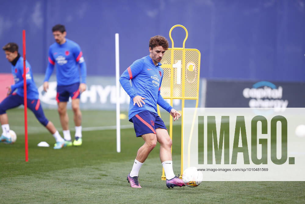 Atletico de Madrid s Antoine Griezmann during training session. March 10,2022. (2022031005)