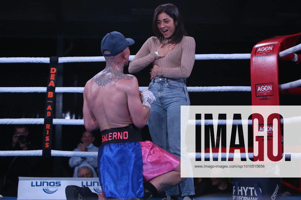 Boxing Agon Fightnight, Berlin, 11 03 2022 Dario Socci ITA Vincenzo Il Capo Gualtieri GER Berlin Germany