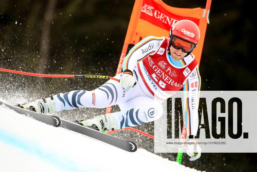 KW11 ALPINE SKIING - FIS WC Final Courchevel COURCHEVEL,FRANCE,15.MAR.22 - ALPINE SKIING - FIS World Cup Final, downhill training, men. Image shows Josef Ferstl (GER). GEPAxpictures Buehner