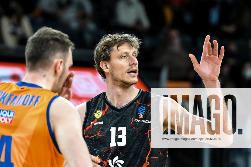 GER, EuroCup, ratiopharm Ulm vs Herbalife Gran Canaria 15 03 2022, ratiopharm arena, New Ulm, GER, EuroCup, ratiopharm Ulm vs Herbalife Gran Canaria, in picture Artem Pustovyi Gran Canaria, 13 nordphotoxGmbHx xHafner nph00200