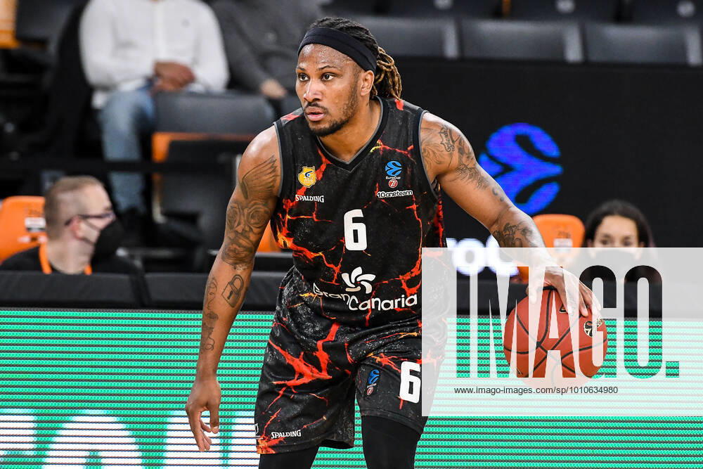 GER, EuroCup, ratiopharm Ulm vs Herbalife Gran Canaria 15 03 2022, ratiopharm arena, New Ulm, GER, EuroCup, ratiopharm Ulm vs Herbalife Gran Canaria, pictured Andrew Albicy Gran Canaria, 6 nordphotoxGmbHx xHafner nph00200