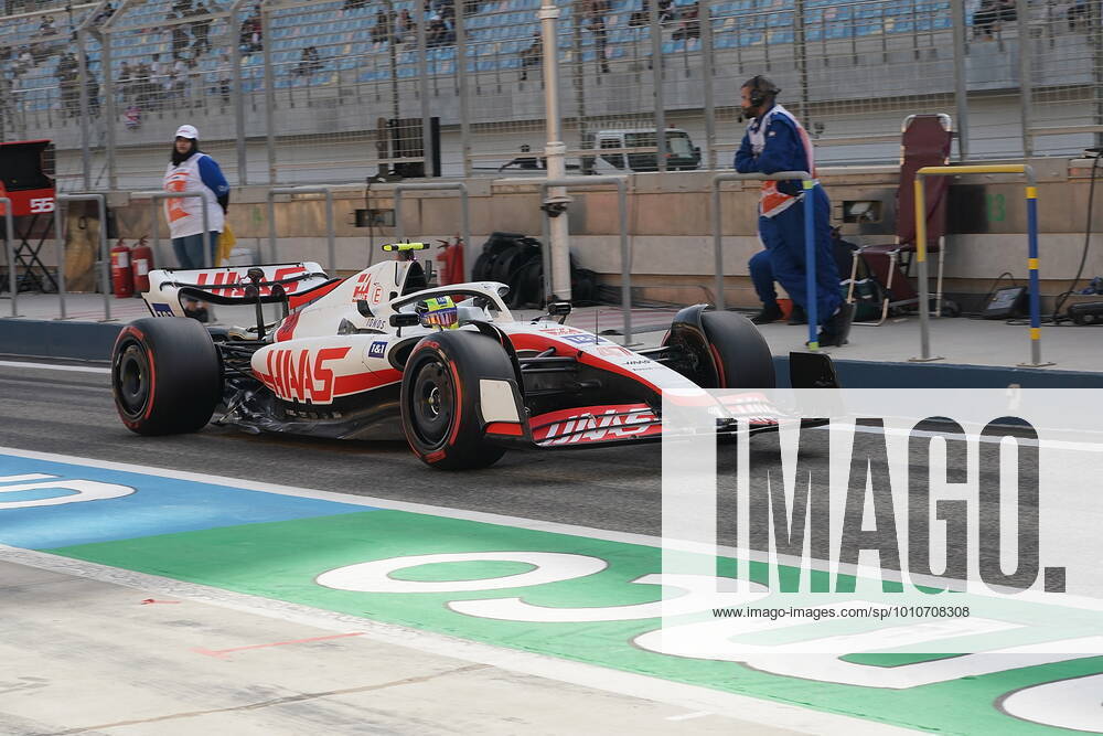 Formula 1 Gulf Air Bahrain Grand Prix 2022 Mick Schumacher DEU , Haas F1 Team19 03 2022, Bahrain International Circuit, Sakhir, Formula 1 Gulf Air Bahrain Grand Prix 2022 ,in picture nordphotoxGmbHx xBratic nph00250