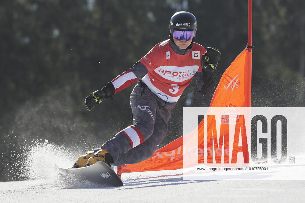 Berchtesgaden, Germany 20 March 2022 FIS Snowboard World Cup Final 2021 2022 Parallel Slalom Berchtesgaden 20 03 2022 Arvid Auner AUT Bischofswiesen Götschen Bavaria