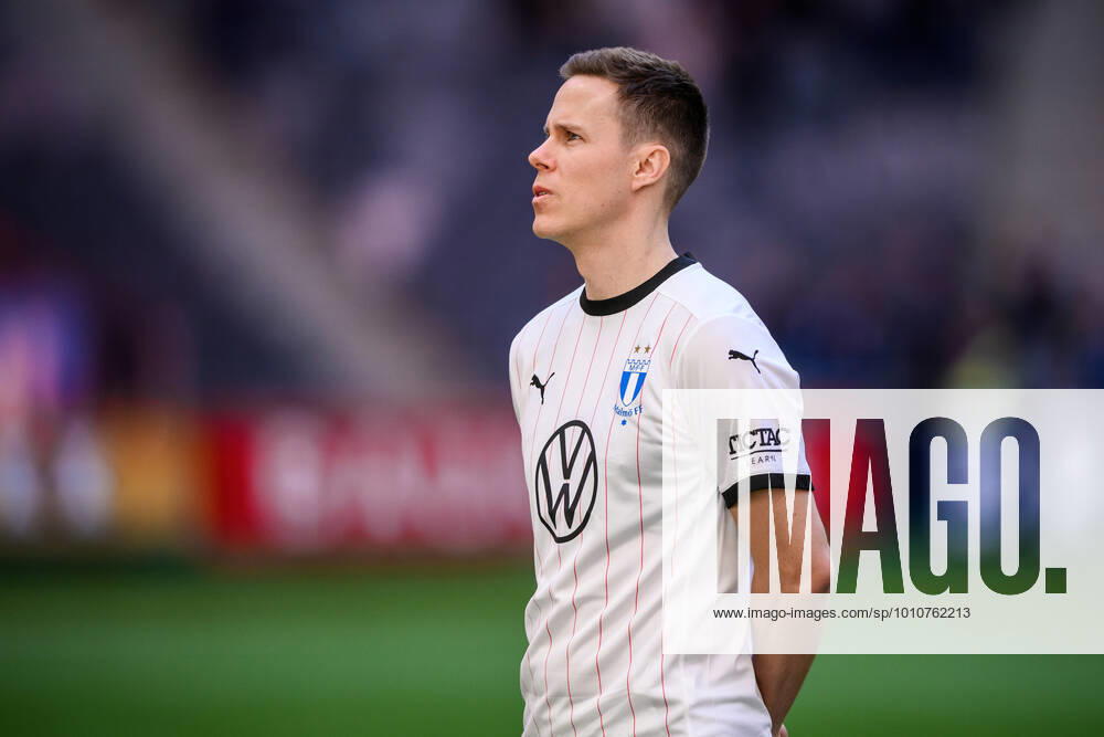 Malmö FFs Niklas Moisander before the football match in the Swedish Cup between Djurgarden and Malmö FF on March 20, 2022 in Stockholm,