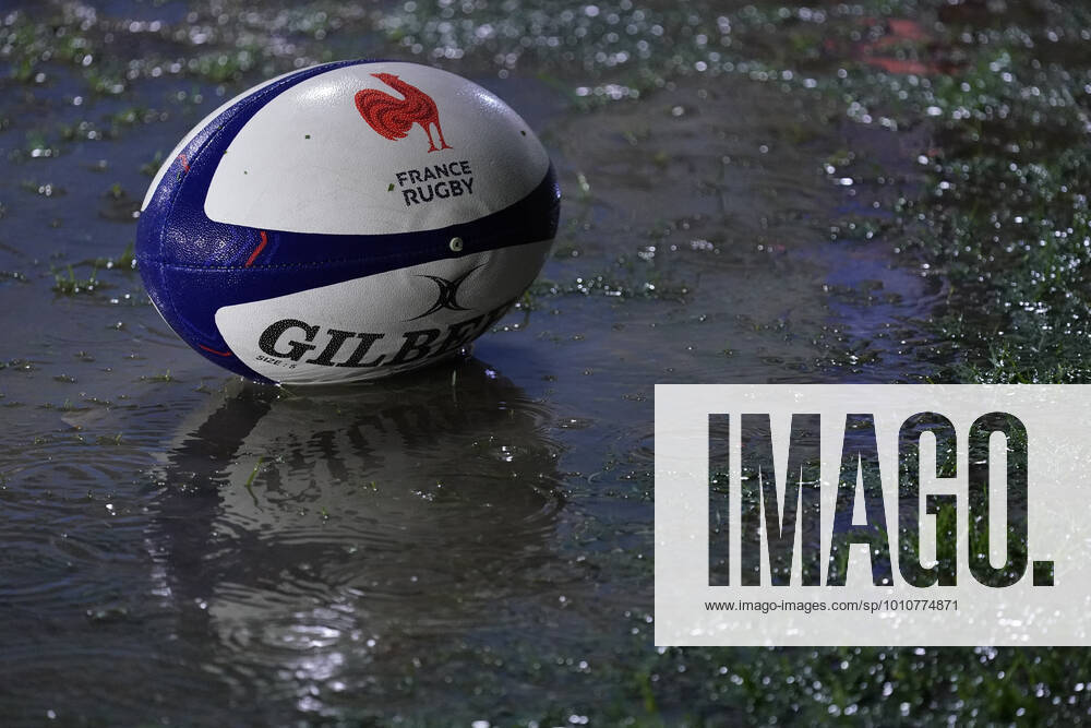 2022 Under-20 Six Nations Championship Round 5, Stade Aime Giral, Perpignan, France 20 3 2022 France U20 vs England U20 A view of the match ball A view of the match ball 20 3 2022