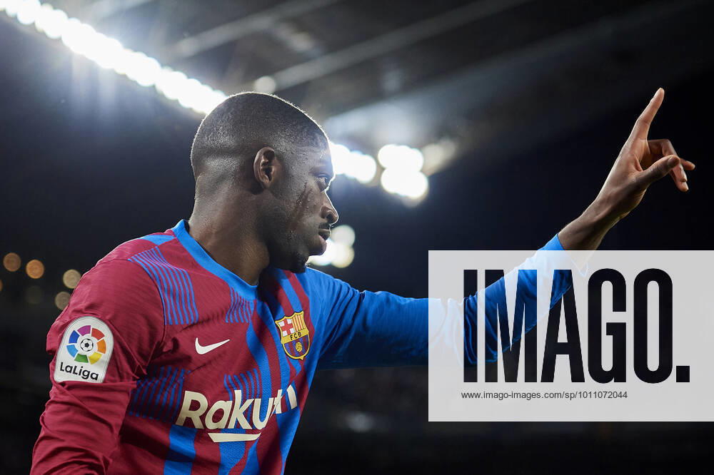 FC Barcelona, Barca v Sevilla FC - La Liga Santander Ousmane Dembele of Barcelona during the La Liga Santander match between FC Barcelona and Sevilla FC at Camp Nou on April 3, 2022 in Barcelona, Spain. Barcelona Spain