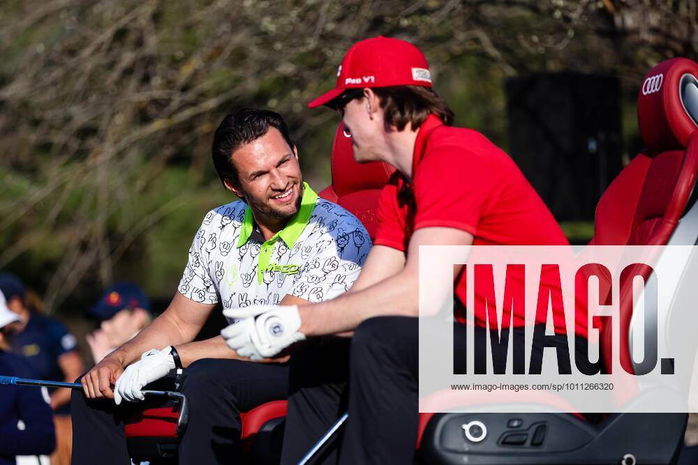 GOLF - Audi Circuit FROHNLEITEN,AUSTRIA,12.APR.22 - GOLF - Audi Circuit, GC Murhof, playoff. Image shows Thomas Wenzl and Nick Petersen (KAC). GEPAxpictures xDanielxGoetzhaber