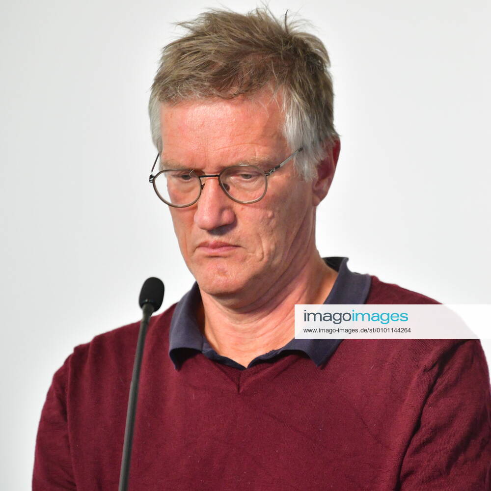 State epidemiologist Anders Tegnell of the Public Health Agency of Sweden listensduring a news conference on a daily update on the coronavirus Covid 19 situation, in Stockholm, Sweden, on May 25, 2020 STOCKHOLM SWEDEN