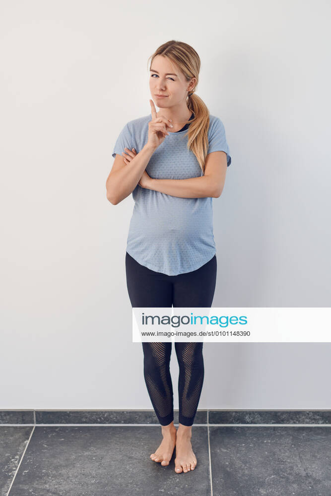 Clue,pregnancy,sporting p4f-ipc,model released, Symbolfoto