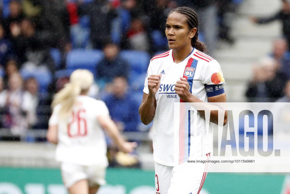 Renard wendie OL FOOTBALL : Olympique Lyonnais (OL) vs Paris Saint Germain (PSG) - femmes - seniors - Champions league 2022 2023 - demi finale - Lyon - 24 04 2022 StephanePillaud Panoramic
