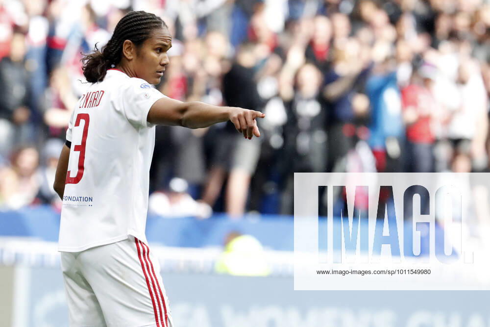 Renard wendie OL FOOTBALL : Olympique Lyonnais (OL) vs Paris Saint Germain (PSG) - femmes - seniors - Champions league 2022 2023 - demi finale - Lyon - 24 04 2022 StephanePillaud Panoramic