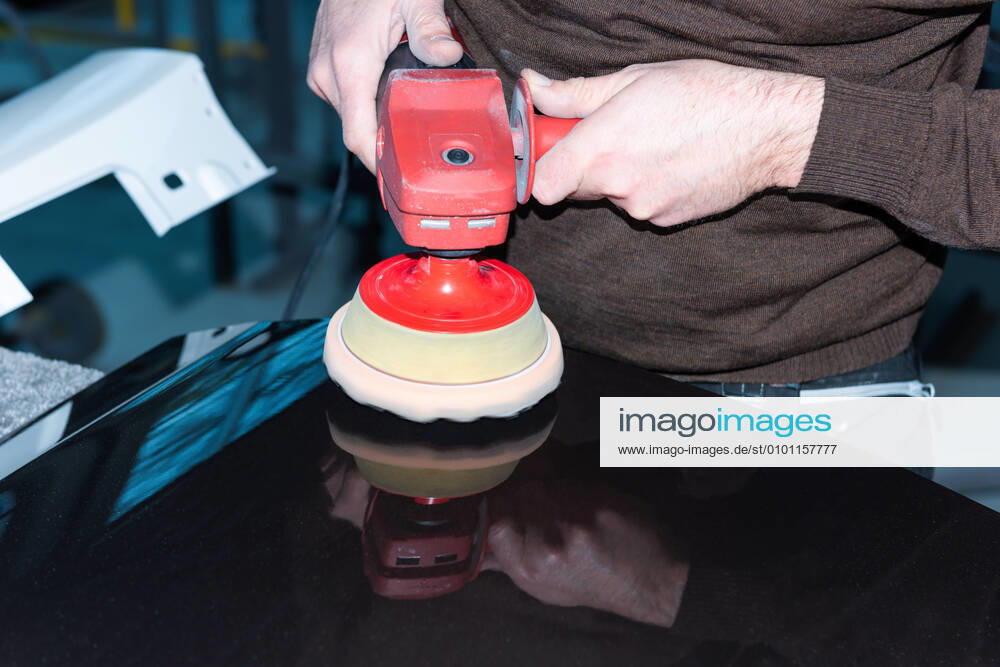 Polishing,car paint puq-fp4,model released, Symbolfoto