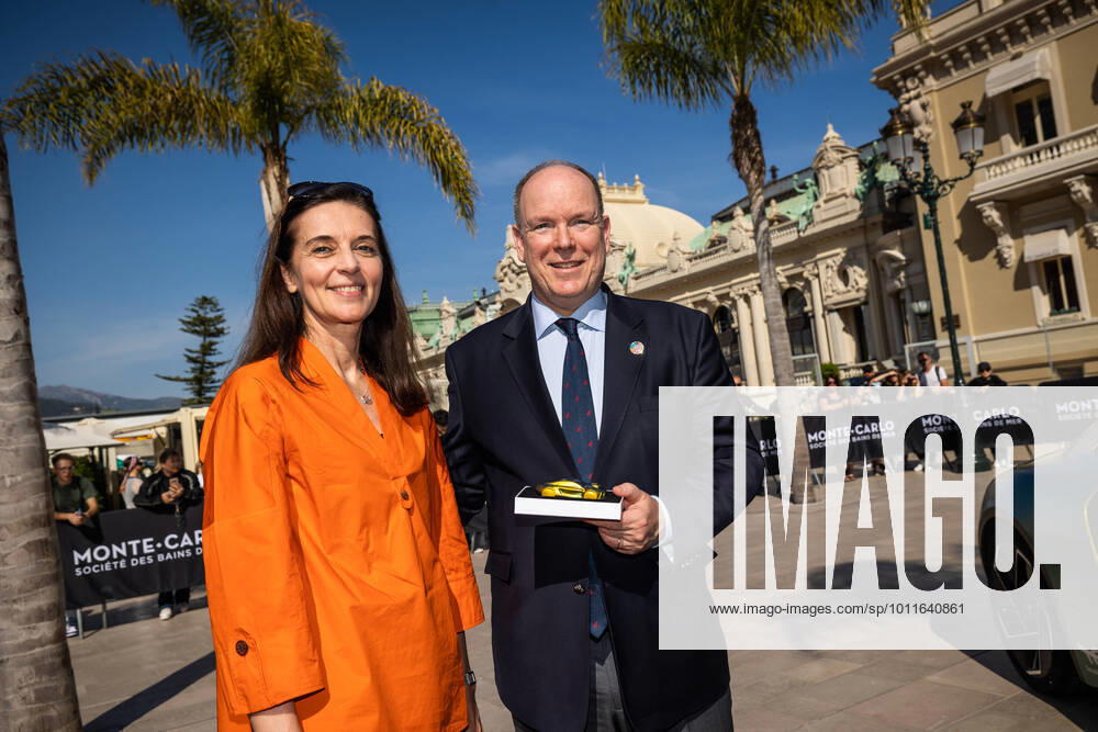 KW17 PRINCE ALBERT II de Monaco, portrait FOUCHER BÃ atrice, CEO of DS Automobiles, portrait during the 2022 Monaco ePrix, 4th meeting of the 2021-22 ABB FIA Formula E World Championship, WM, Weltmeisterschaft on the Circuit de Monaco from April 29 to 30, in Monaco - AUTO - 2022 FORMULA E MONACO ePRIX DPPI Panoramic 03422005_GH_82791