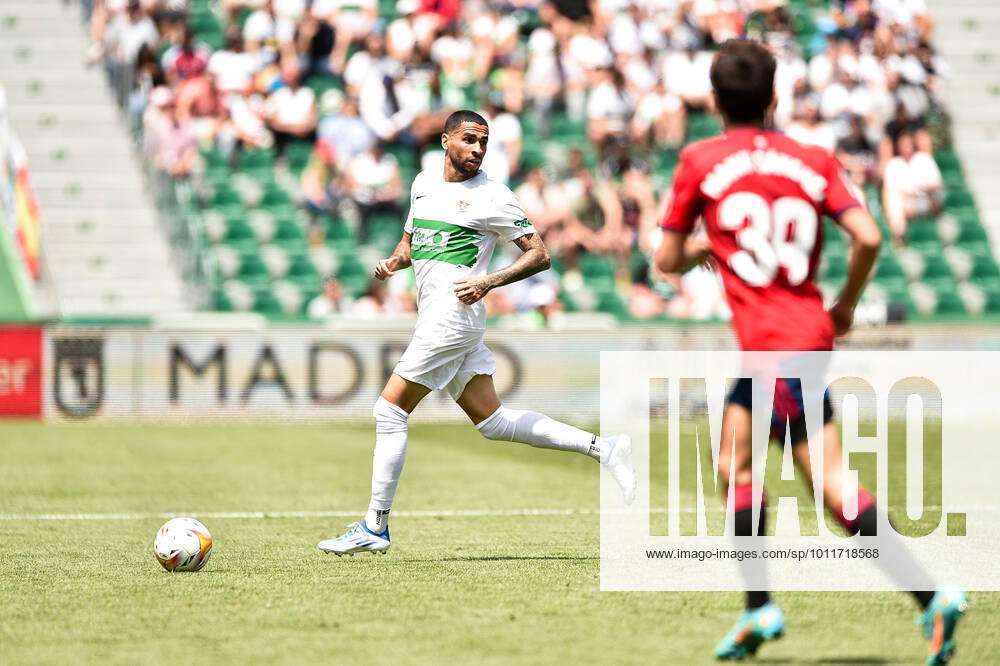 Elche CF v CA Osasuna - LaLiga Omar Mascarell during La Liga match between Elche CF and CA Osasuna at Estadio Martinez Valero on May 01, 2022 in Elche, Spain. Elche Spain