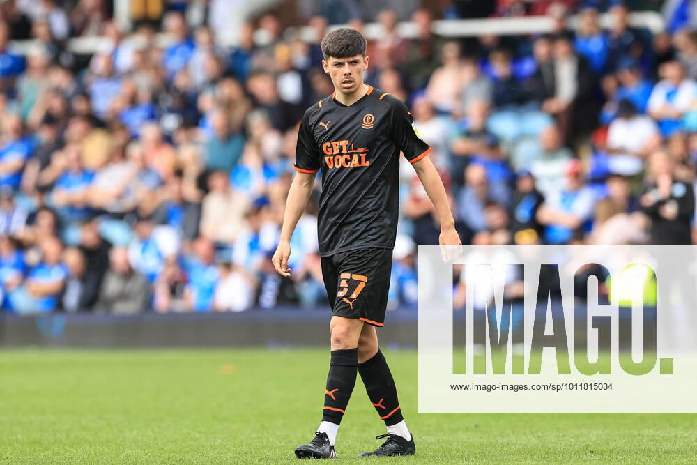 Sky Bet Championship Peterborough v Blackpool Luke Mariette 37 of Blackpool during the game Peterborough Weston Homes Stadium Cambridgeshire United Kingdom