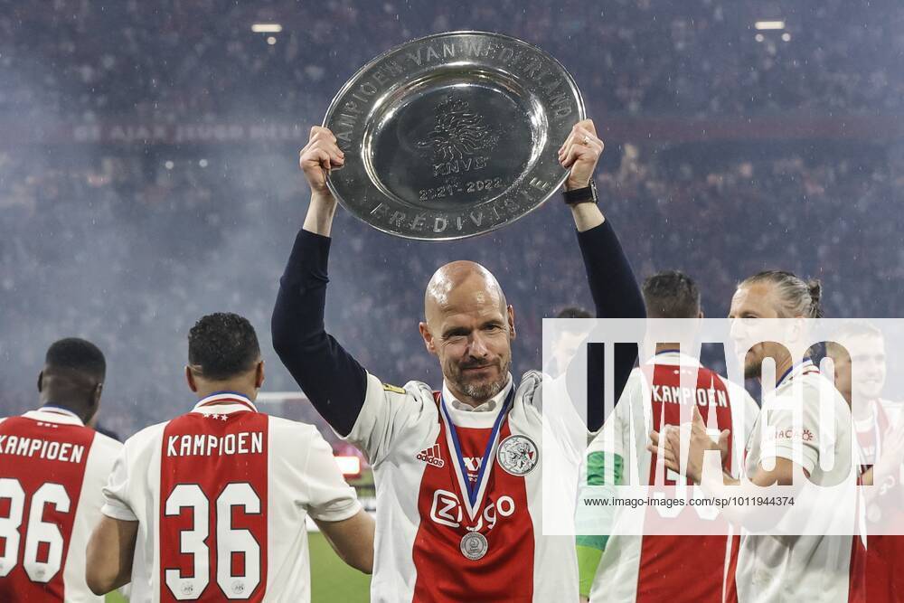 , Johan Cruijff Arena , Dutch Football Eredivisie , season 2021 2022 , Ajax vs Heerenveen , Ajax coach Erik ten Hag Ajax - Heerenveen x16547558x