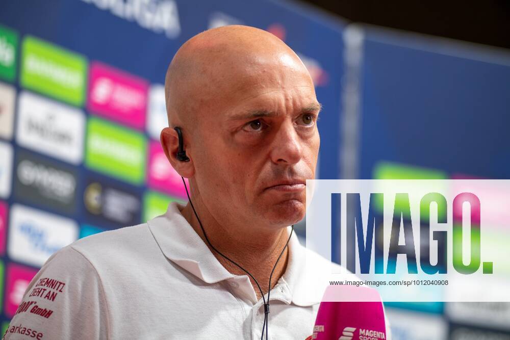 Head coach Rodrigo Pastore Niners Chemnitz interview, FC Bayern Basketball vs Niners Chemnitz, easyCredit BBL playoffs, quarterfinals, 15 05 2022 Muenchen Bayern Germany