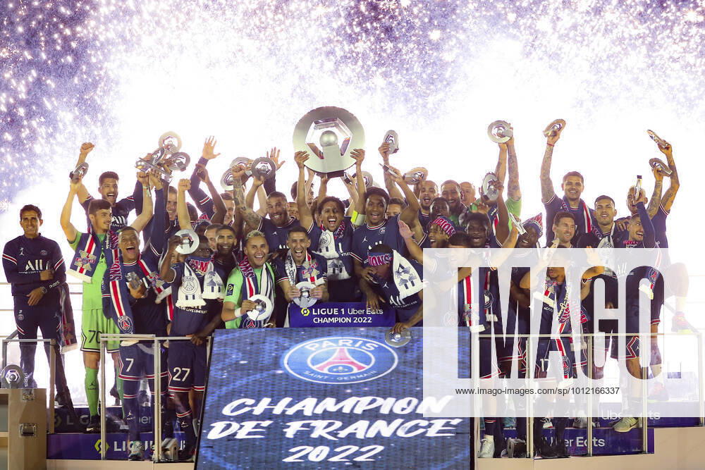Trophee Championnat de France 2022 FOOTBALL : Paris St Germain Vs FC Metz - Ligue 1 - 21 05 2022 MichaelBaucher Panoramic