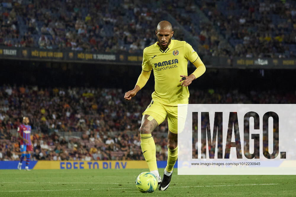 FC Barcelona, Barca v Villarreal CF - La Liga Santander Etienne Capoue of Villarreal during the LaLiga Santander match between FC Barcelona and Villarreal CF at Camp Nou on May 22, 2022 in Barcelona, Spain. Barcelona Spain